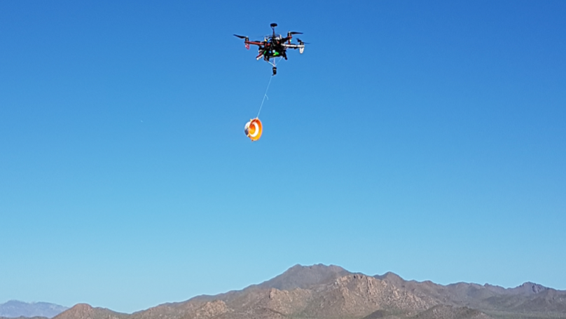 sUAS for Deployment and Recovery of an Environmental Sensor Probe